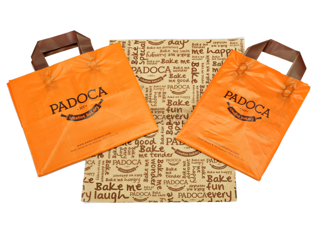 Kraft Paper Food Bakery Grocery Bags