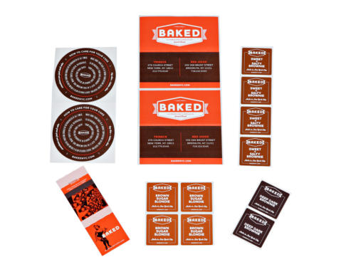 Baked Custom Labels Custom Printed Labels