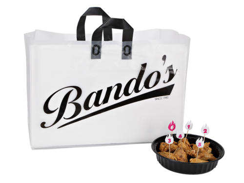 Bando's with Custom Flag Toothpicks