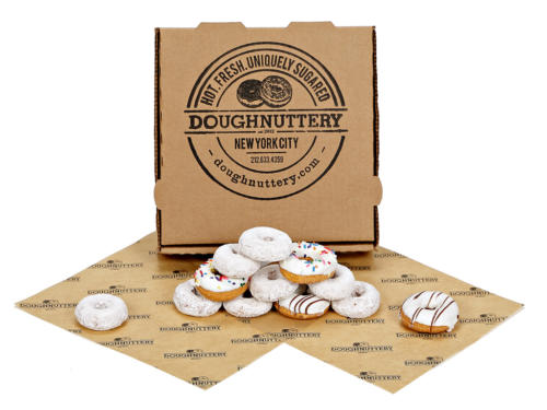 Doughnuttery Food Wrap, Donut Boxes, Waxed Food Wrap, Waxed Tissue, Grease Resistant Food Wrap, Take-out Box