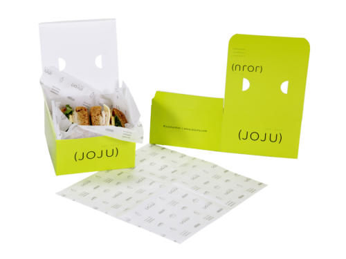 Joju Custom Made Greenn Boxes, Folding Box