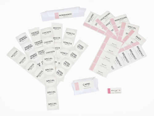 Macaron Labels Multiple Labels UPC