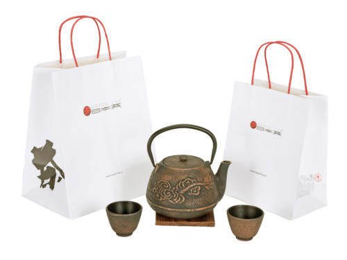 Nippon Cha Laminated Bag, Custom Printed Paper Bag