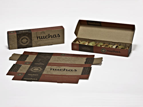 Nucha's Empanada Boxes Simplex Folding Box