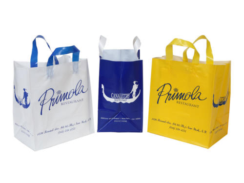 Primola Restaurant Soft Loop Shopping Bags