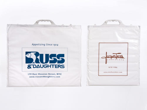Jacques Torres Chocolates Russ  Daughters Insulated Clip Handled Bags