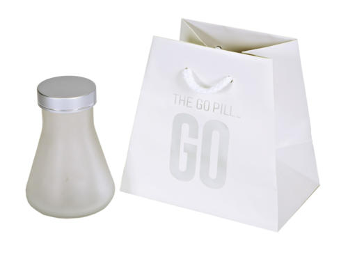The Go Pill Custom Printed Laminated Trapezoid Bag
