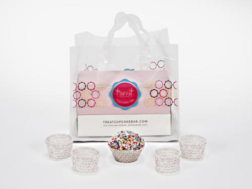 Treat Soft Loop Bag and Custom Cupcake Liners