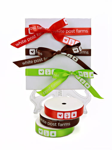 White Post Farms Ribbon Custom Printed Ribbon Assortment Custom Grosgrain Ribbon Custom Satin Ribbon Custom Twill Ribbon