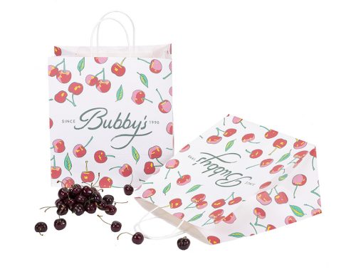 Bubby's Wide Gusset Paper Take Out Bags 