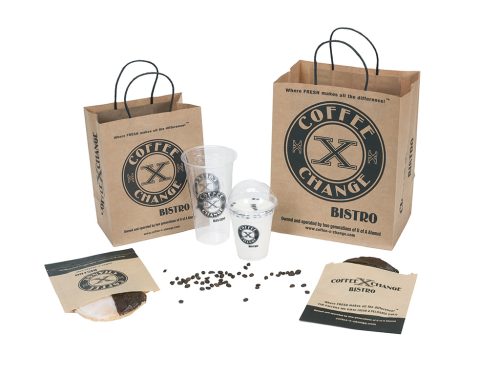 Coffee X Change Bags & Cups