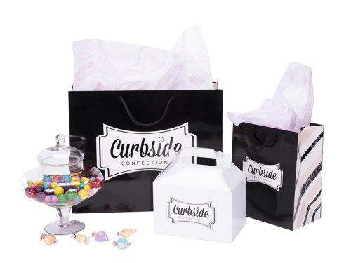 Curbside Confection Bags and Box