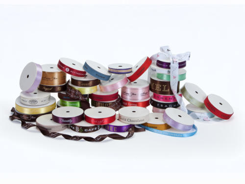 Custom Printed Ribbon Assortment Custom Grosgrain Ribbon Custom Satin Ribbon Custom Twill Ribbon